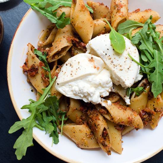 sundried tomato pesto pasta