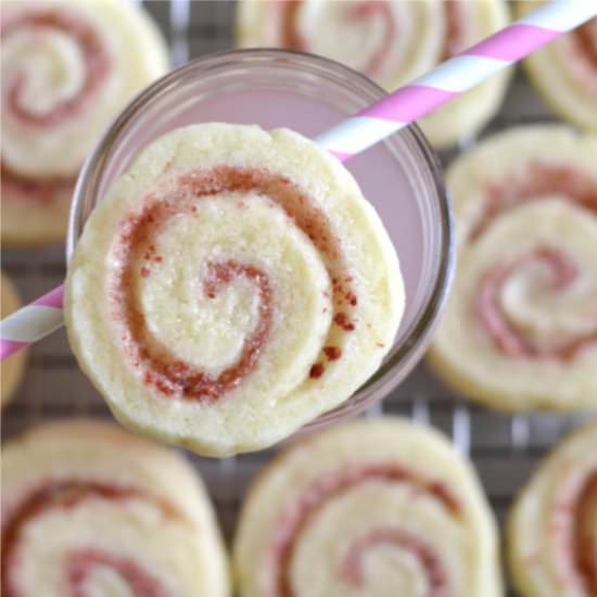 Strawberry Lemonade Cookies