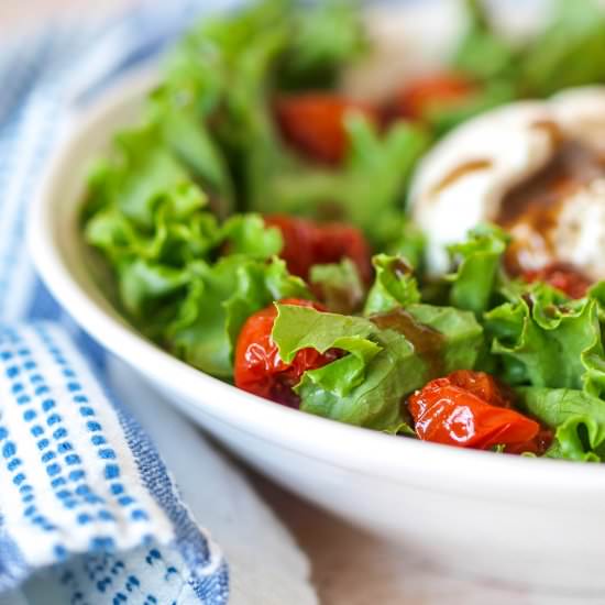 Roasted Tomato Salad with Burrata