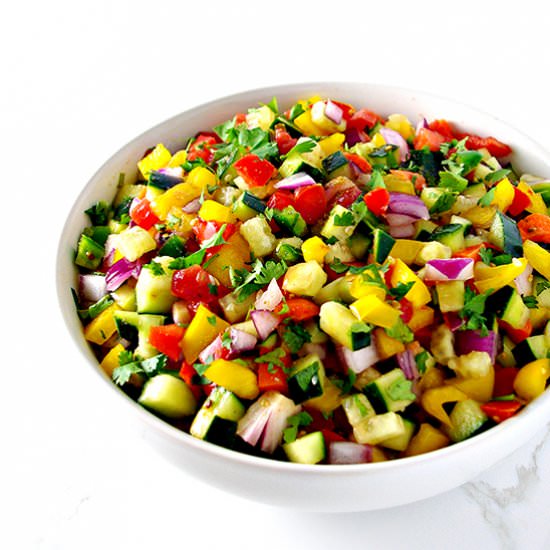 Cucumber Pico de Gallo