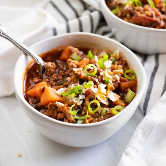 Low FODMAP Turkey Chili