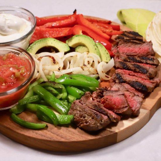 The Ultimate Sizzling Steak Fajitas