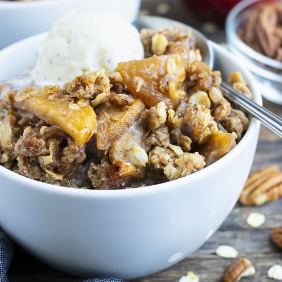 The Best Apple Crisp