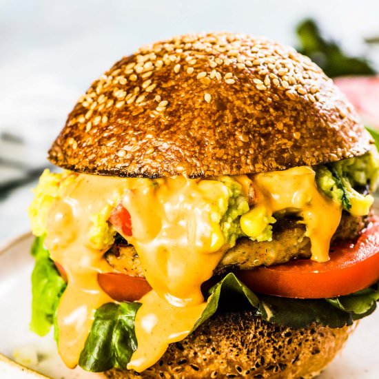 Southwest Veggie Burger