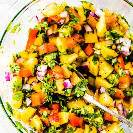 Summer Peach Salsa