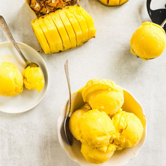 dairy free tropical sherbet