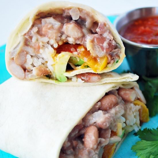 Easy Mexican Burritos