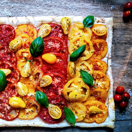 Heirloom Tomato Galette