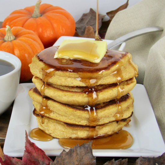 Keto Pumpkin Pancakes