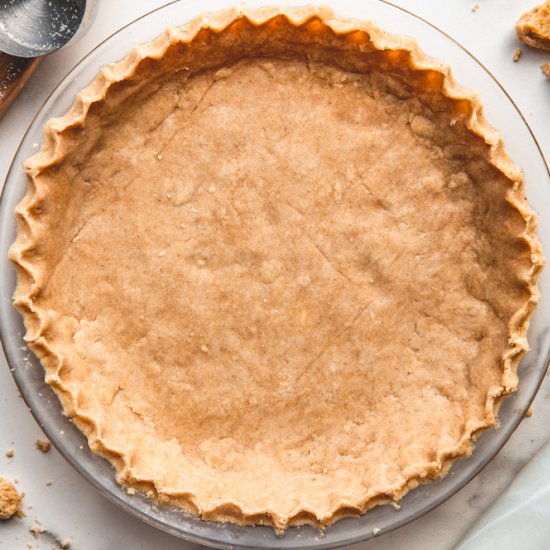 EASY PIE CRUST RECIPE (VEGAN/GF)