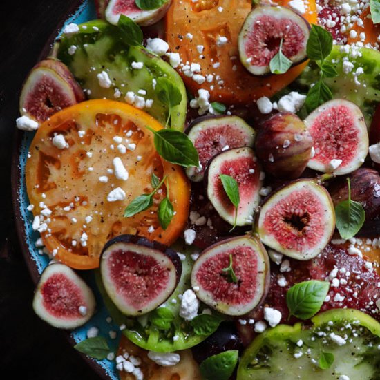 Heirloom Tomato & Fig Salad