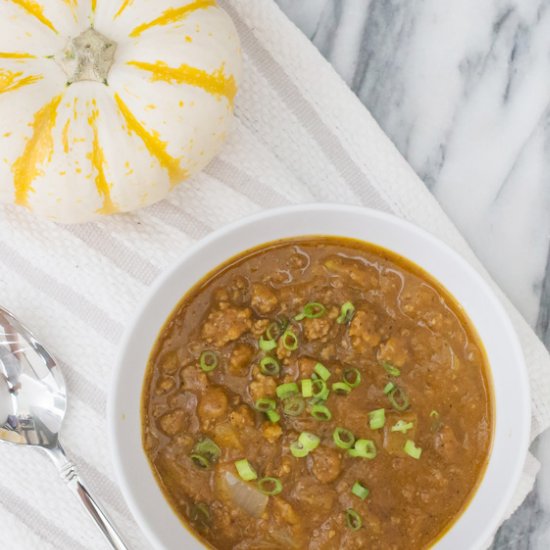 Pumpkin Spice Chili