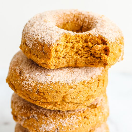 Pumpkin Spiced Donuts