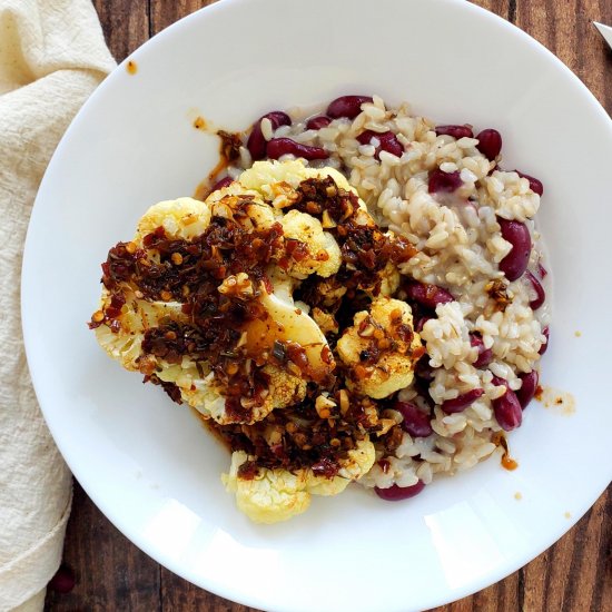 Jerk Cauliflower Steaks