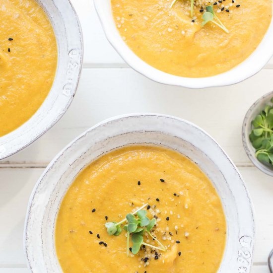 Coconut Carrot Soup