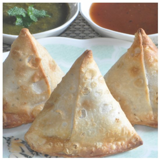 Frozen Samosa Kachori in Air Fryer