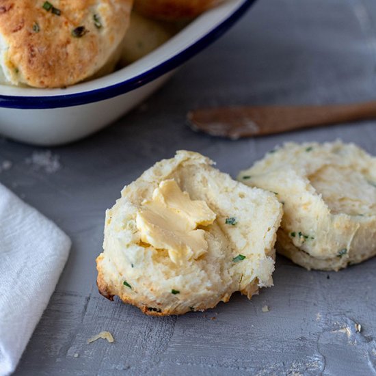 Cheese and Chive Savoury Scones