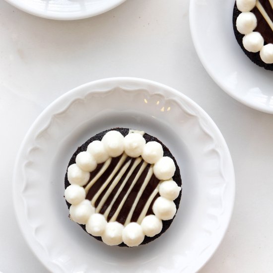 Chocolate Financiers with Coffee