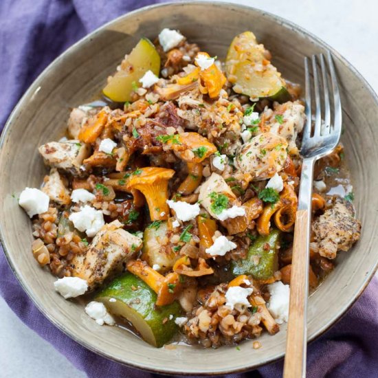 Buckwheat risotto