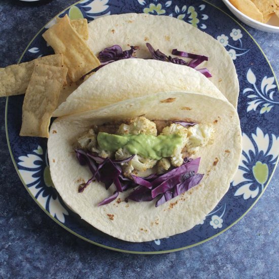 Roasted Cauliflower Tacos