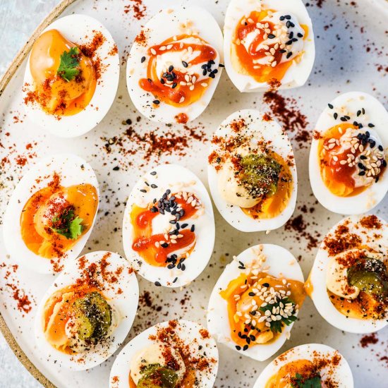 Lazy Deviled Eggs