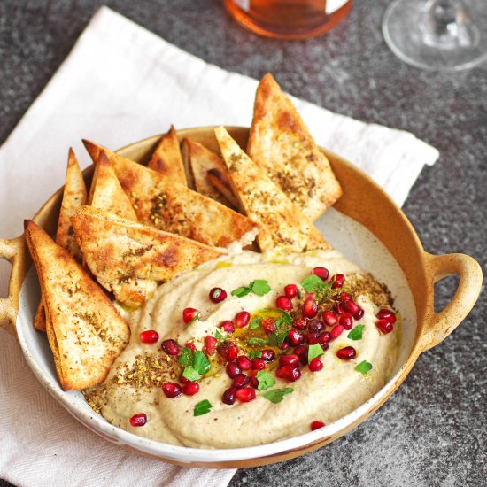 Baba Ganoush & Za’atar Pitta Chips