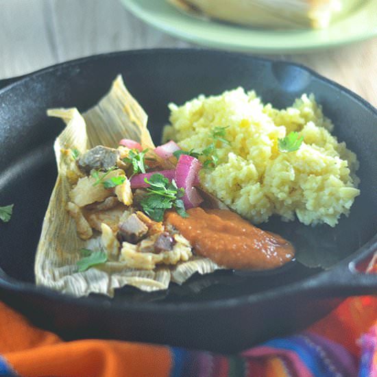 Smoked Duck Tamales