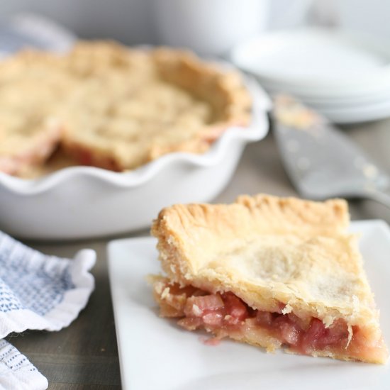 Rhubarb Pie