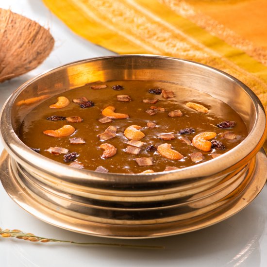 Pazham Pradhaman/ Banana payasam