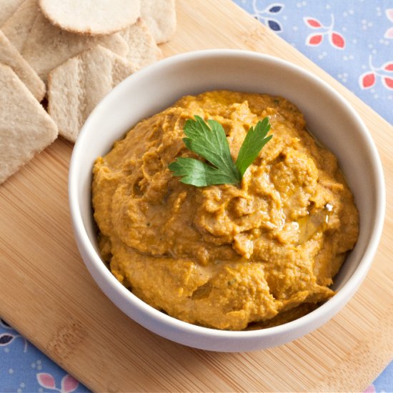 Low Fodmap Roasted Pumpkin Dip