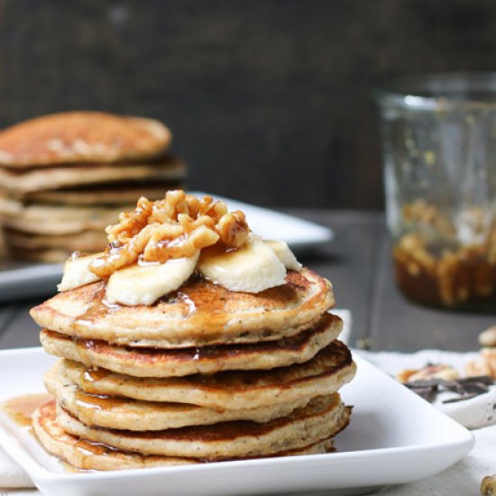 Oatmeal Banana Pancakes