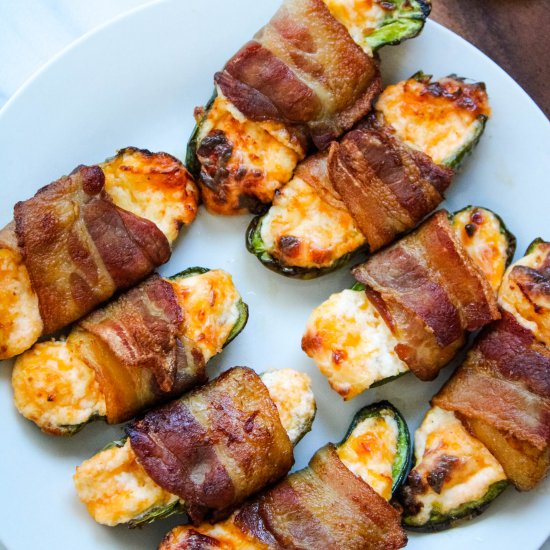 Air Fryer Bacon-Wrapped Jalapenos