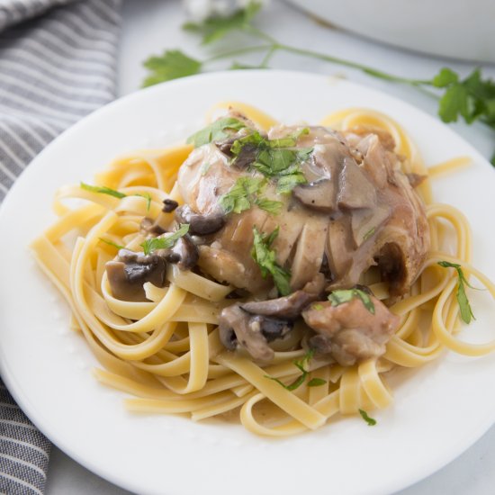 Crockpot Chicken Marsala