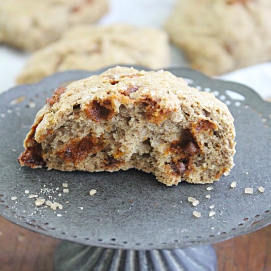 Whole Wheat Cinnamon Scones