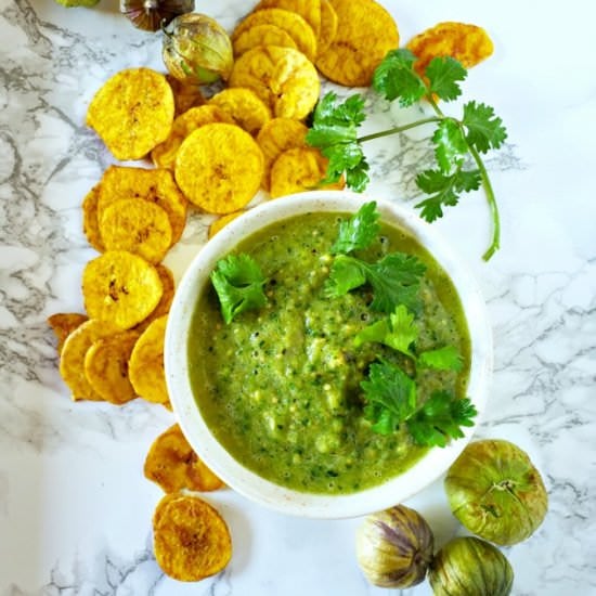 Tomatillo & Avocado Salsa