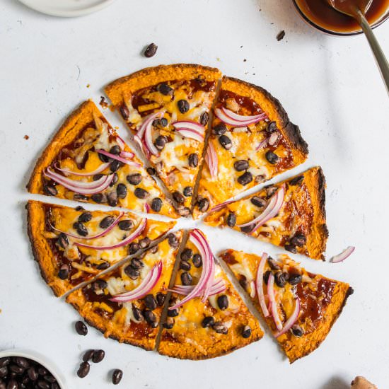 Simple Sweet Potato Pizza Crust