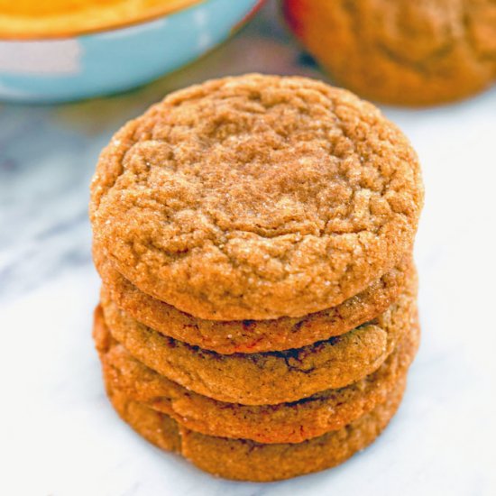 Molasses Ginger Cookies