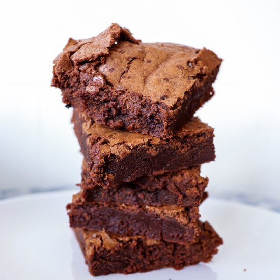 brownies with sea salt