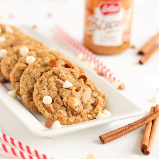 Cookie Butter Oatmeal Cookies