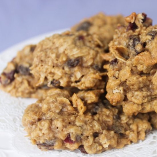 Oatmeal Raisin Cranberry Cookies