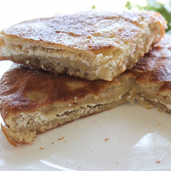 Cheese filled Fried Bread