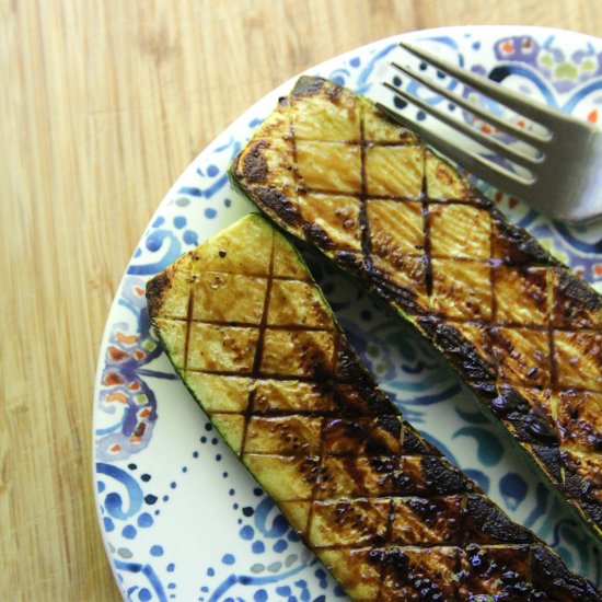 Balsamic Glazed Summer Squash