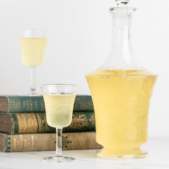 Homemade Limoncello