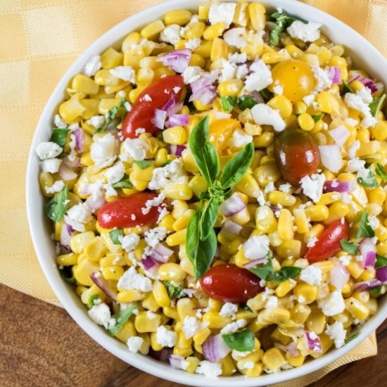 Cotija Corn Salad Recipe