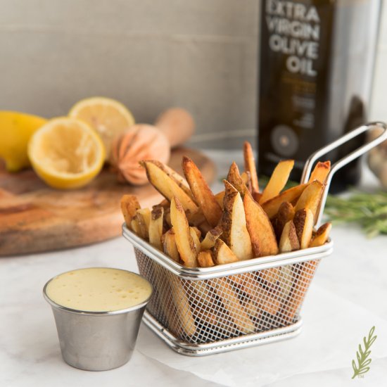 French Fries w/Rosemary-Lemon Aioli