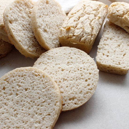 Japanese Milk Bread (GF Vegan)