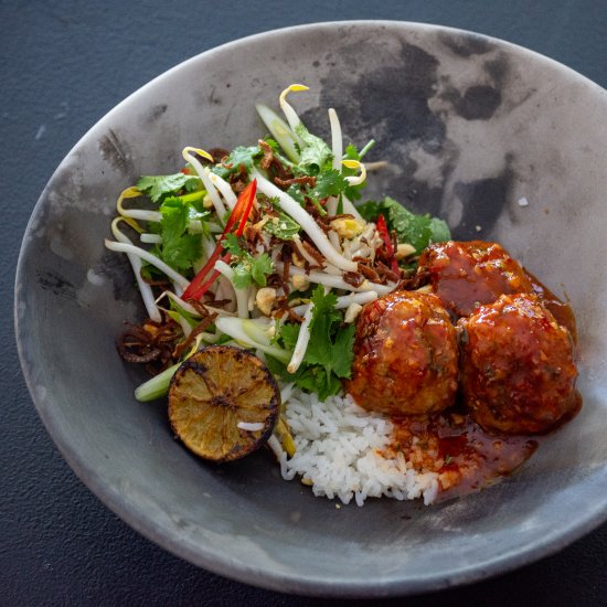 Asian Pork Meatballs