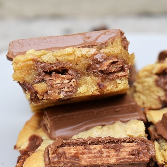 KitKat Cookie Bars