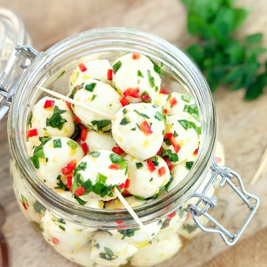 Marinated Mozzarella Balls