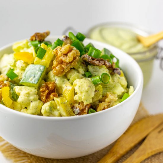 Cauliflower Mustard Dill Salad